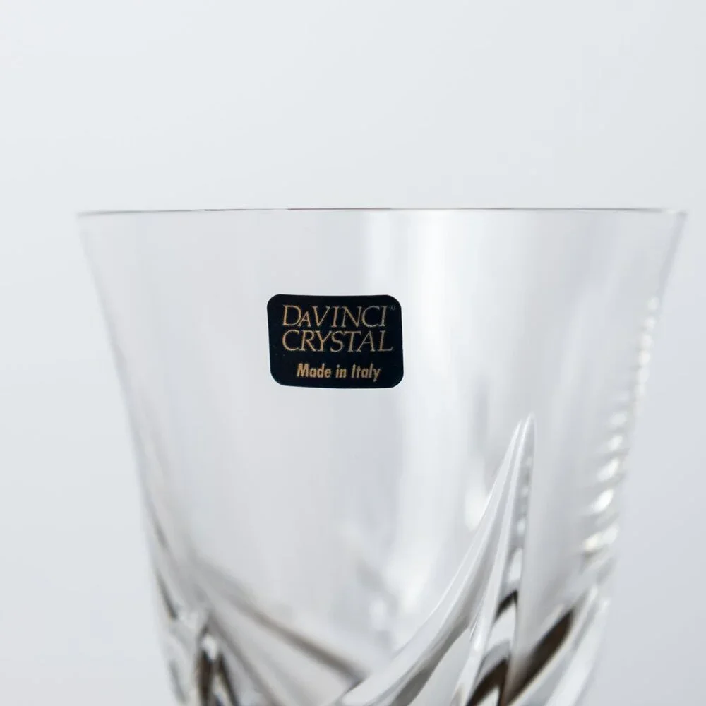 Crystal Wine Glasses - Cetona by DaVinci - Set of 7 - Picture 6 of 8